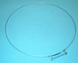 Aro metálico para borracha do óculo Ariston, Indesit, Hotpoint-Ariston C00036780