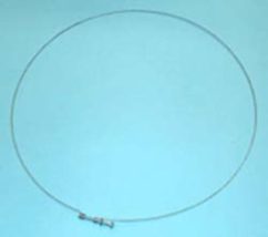 Aro metálico para borrachas do óculo WHIRLPOOL AWG175