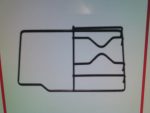 Grelha para placa, fogão Ariston PCMI02 Grelha para placa, fogão Ariston PCMI02